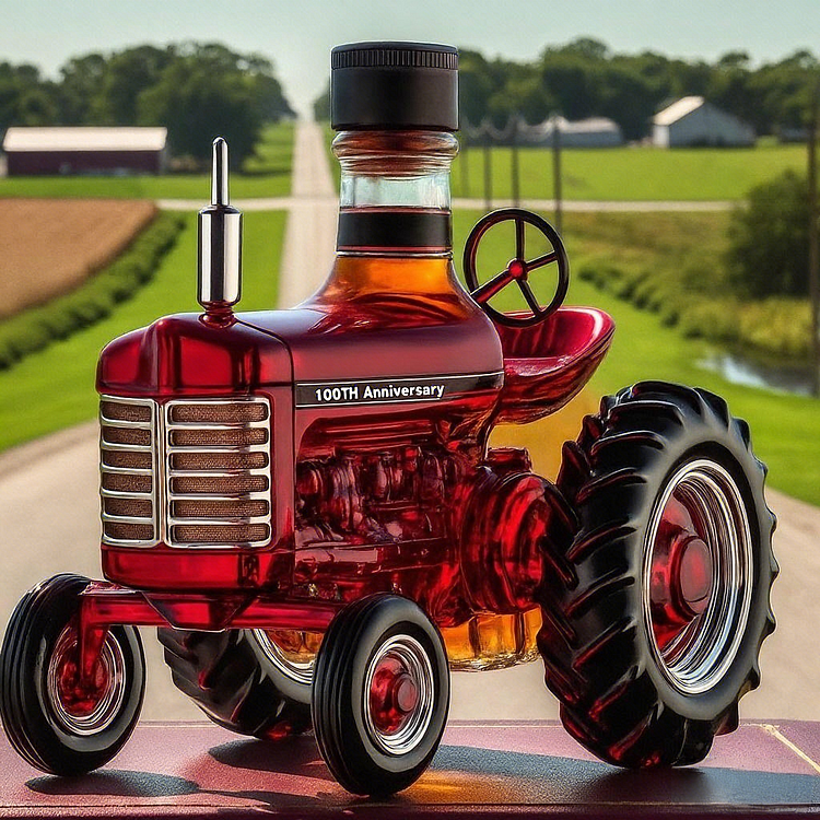 100 ÉV FARMALL Whisky Palack
