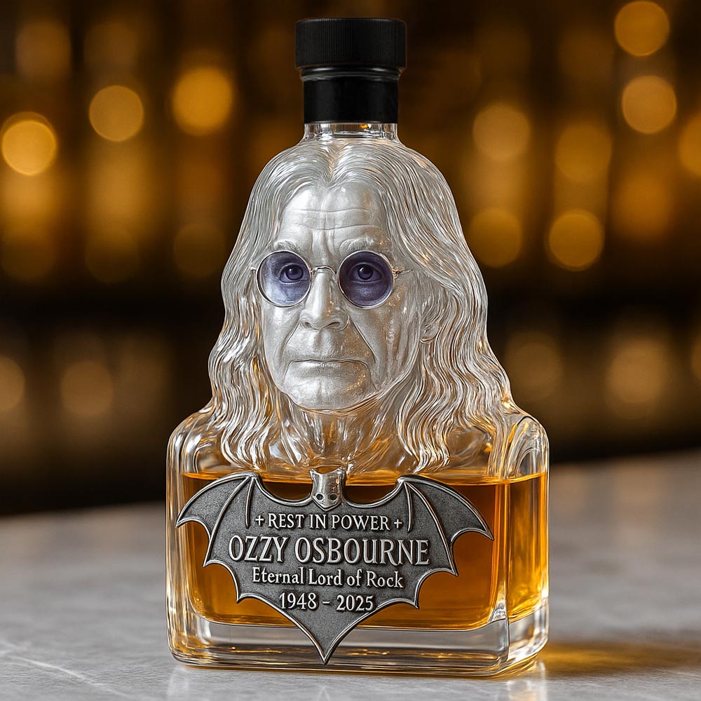 Örökítve üvegben — whisky palack Ozzy Osbourne tiszteletére