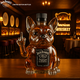 Vicces whisky üveg kutya formában