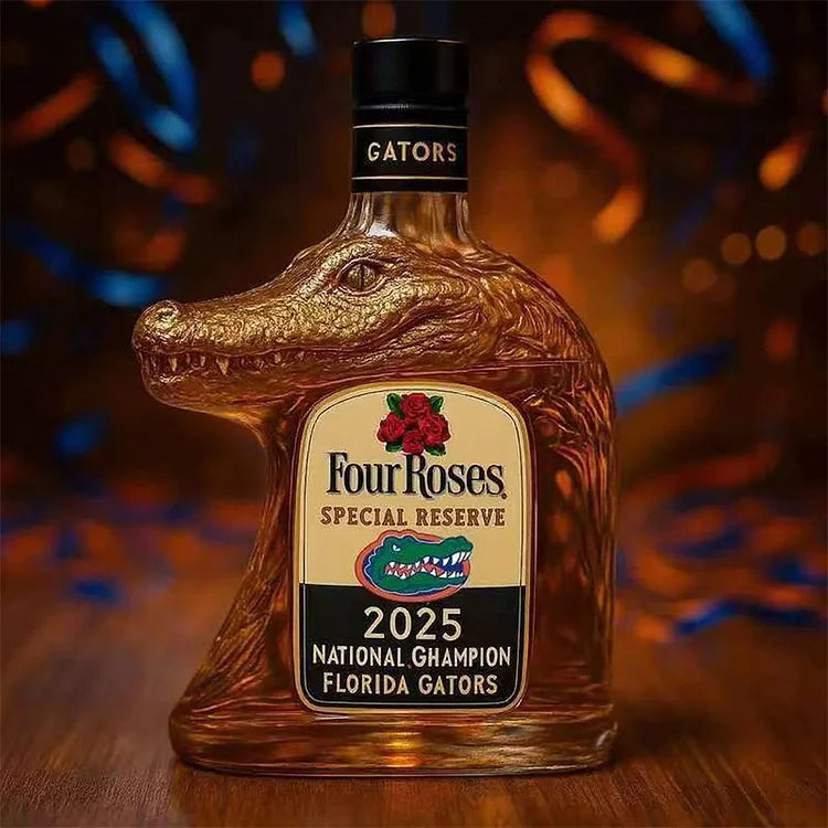 Krokodil alakú whiskey karafa