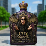 Ozzy Osbourne Dombornyomott Üveg Limitált Kiadású Whiskey Palack-5