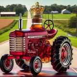 100 ÉV FARMALL Whisky Palack
