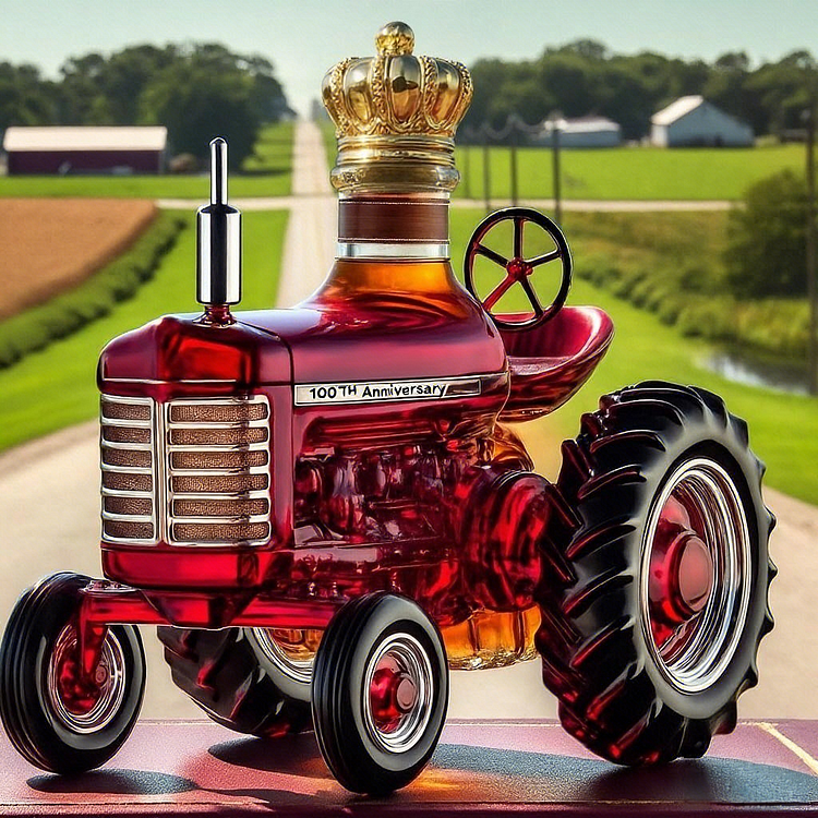 100 ÉV FARMALL Whisky Palack