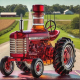 100 ÉV FARMALL Whisky Palack