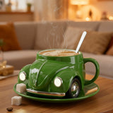 CARISTA | Klasszikus autós mintás espresso csésze
