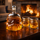 Whisky üveg - Kiadás: üvegek és poharak készlete