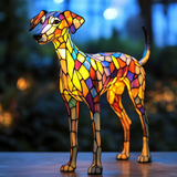Whippet Homokfúvott Üveglámpa