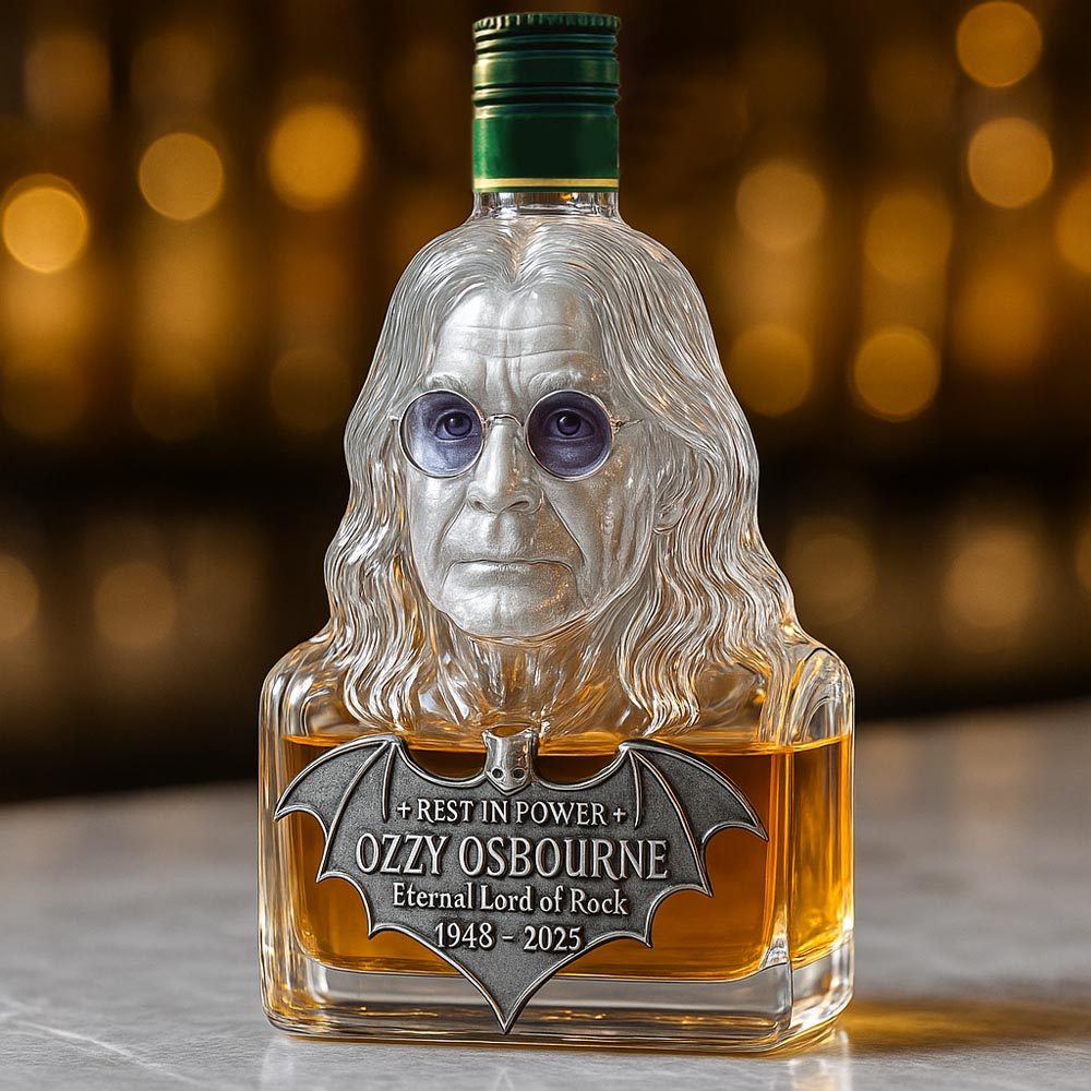 Örökítve üvegben — whisky palack Ozzy Osbourne tiszteletére