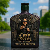 Ozzy Osbourne Dombornyomott Üveg Limitált Kiadású Whiskey Palack-5