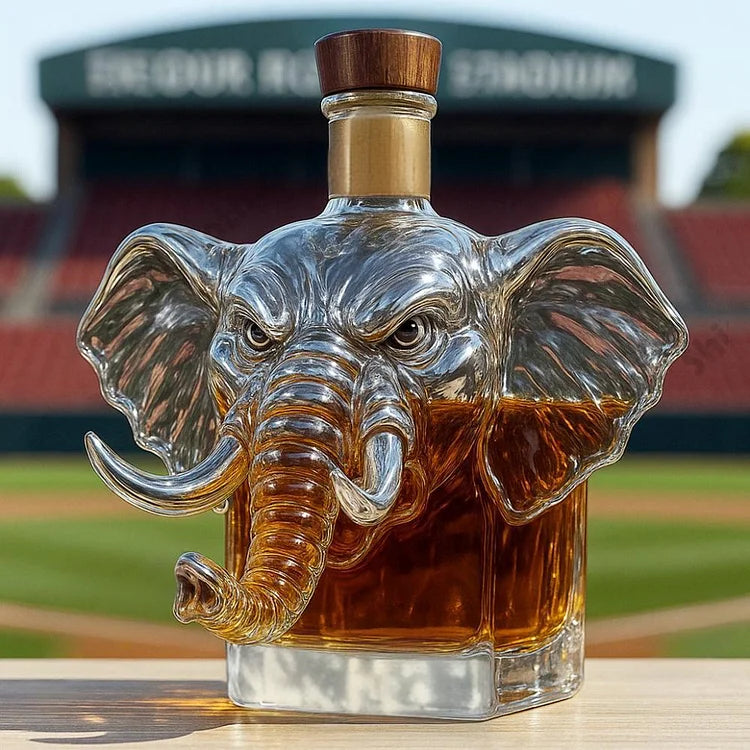 Elephant Crown Royal whisky palack