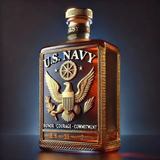 Whisky üveg - Az Amerikai Haditengerészet különkiadása